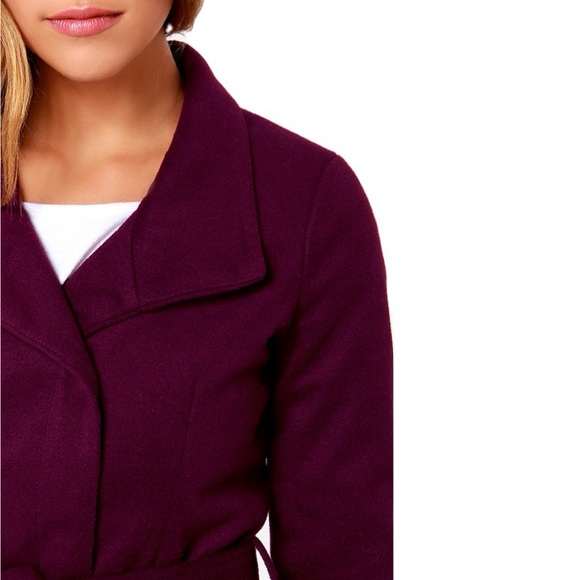 JACK by BB Dakota Cecil Purple Coat Size Small - Picture 3 of 8